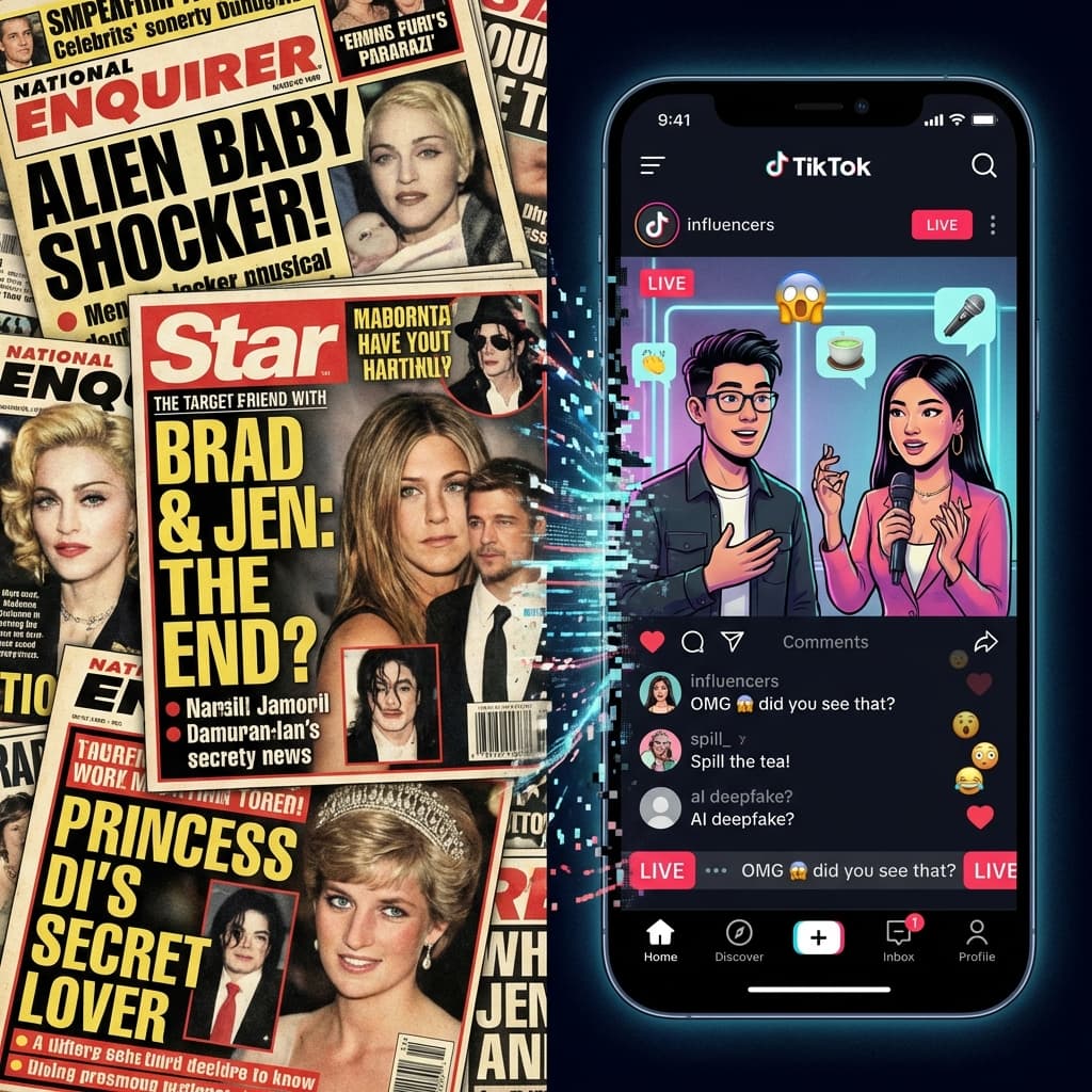 The Evolution of Celebrity Gossip: From Tabloids to TikTok