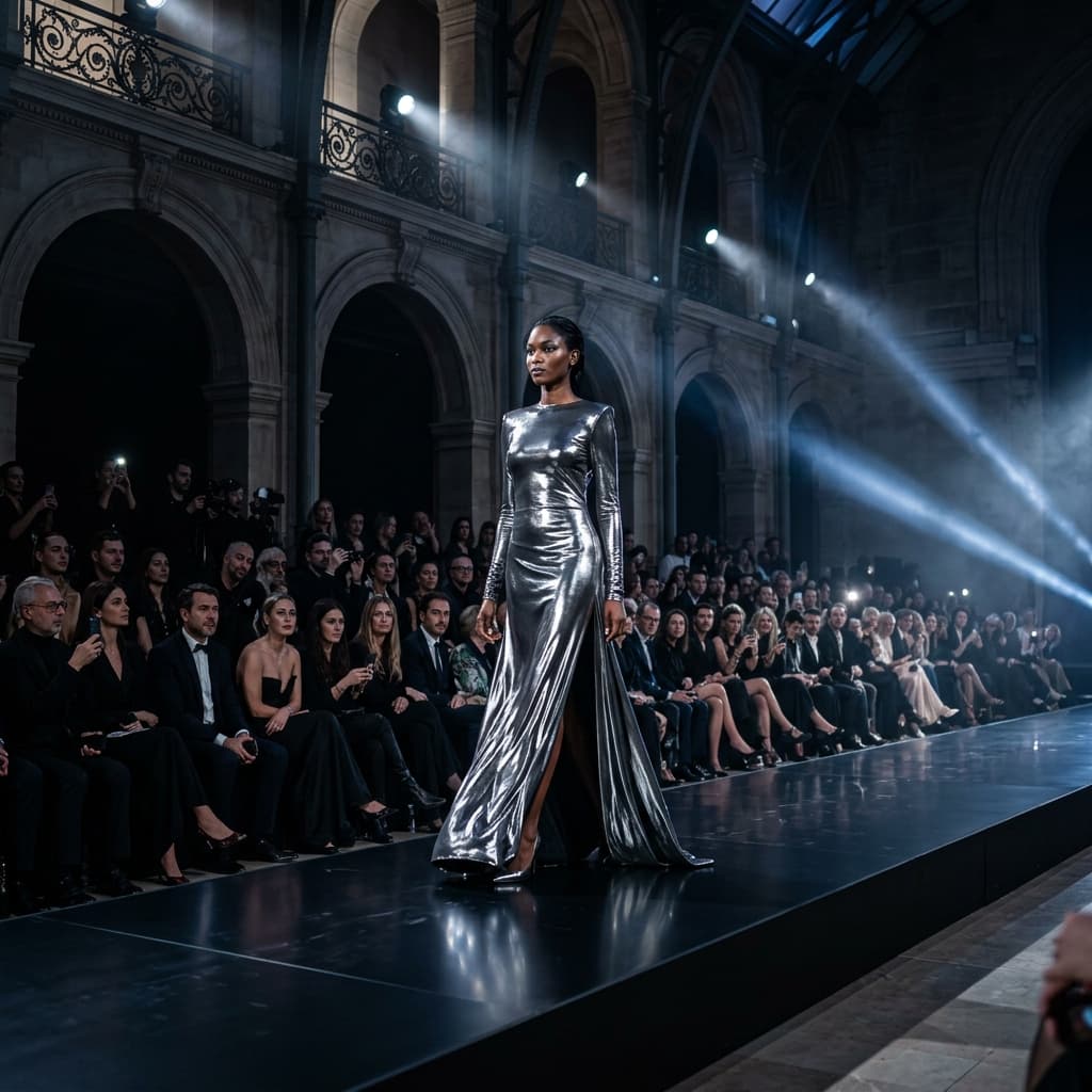 Paris Couture Week 2026: Sculptural Tailoring & Metallic Textiles Take Center Stage
