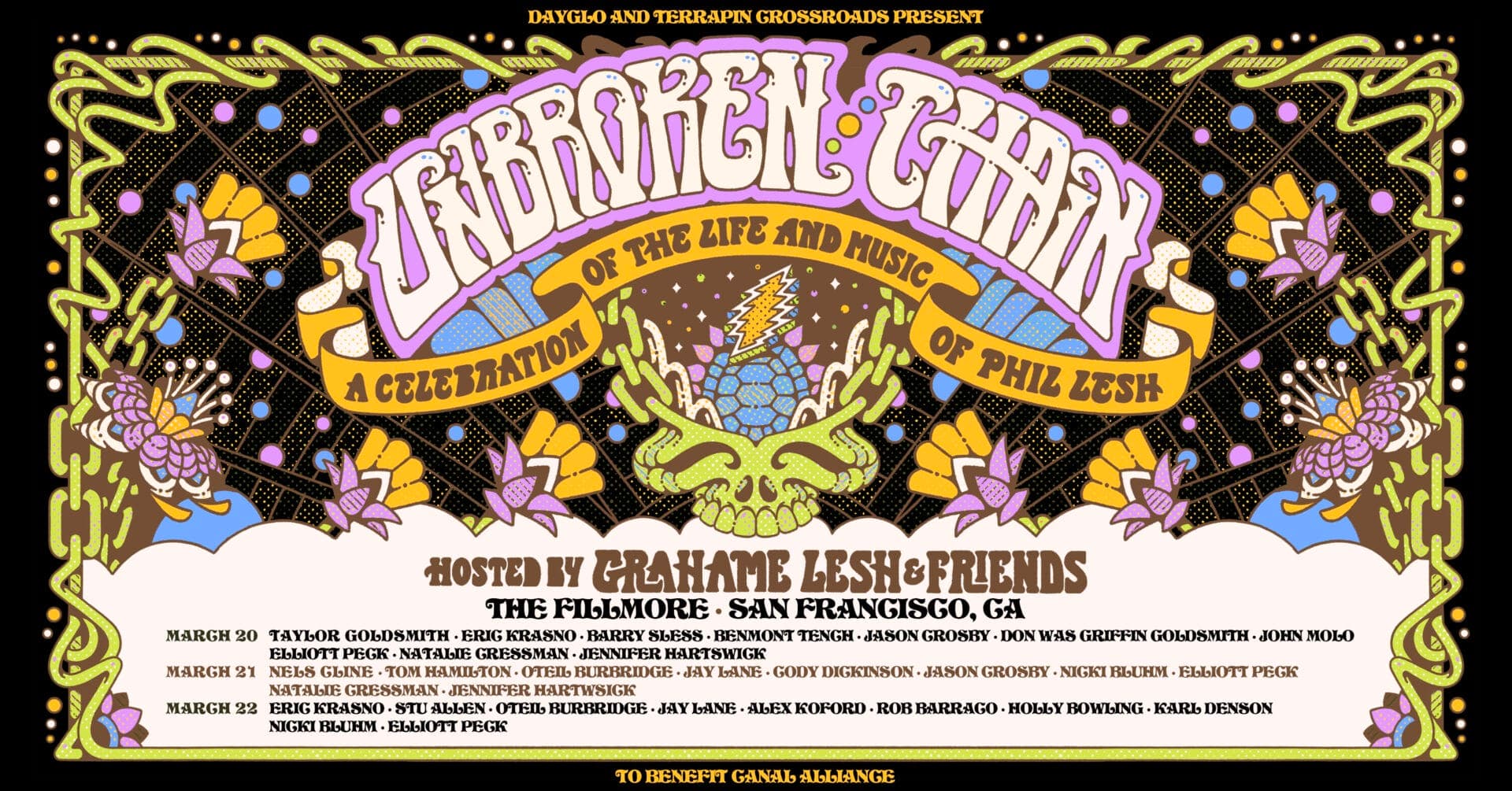 Unbroken Chain: Grahame Lesh Announces West Coast Tribute to Phil and Bobby