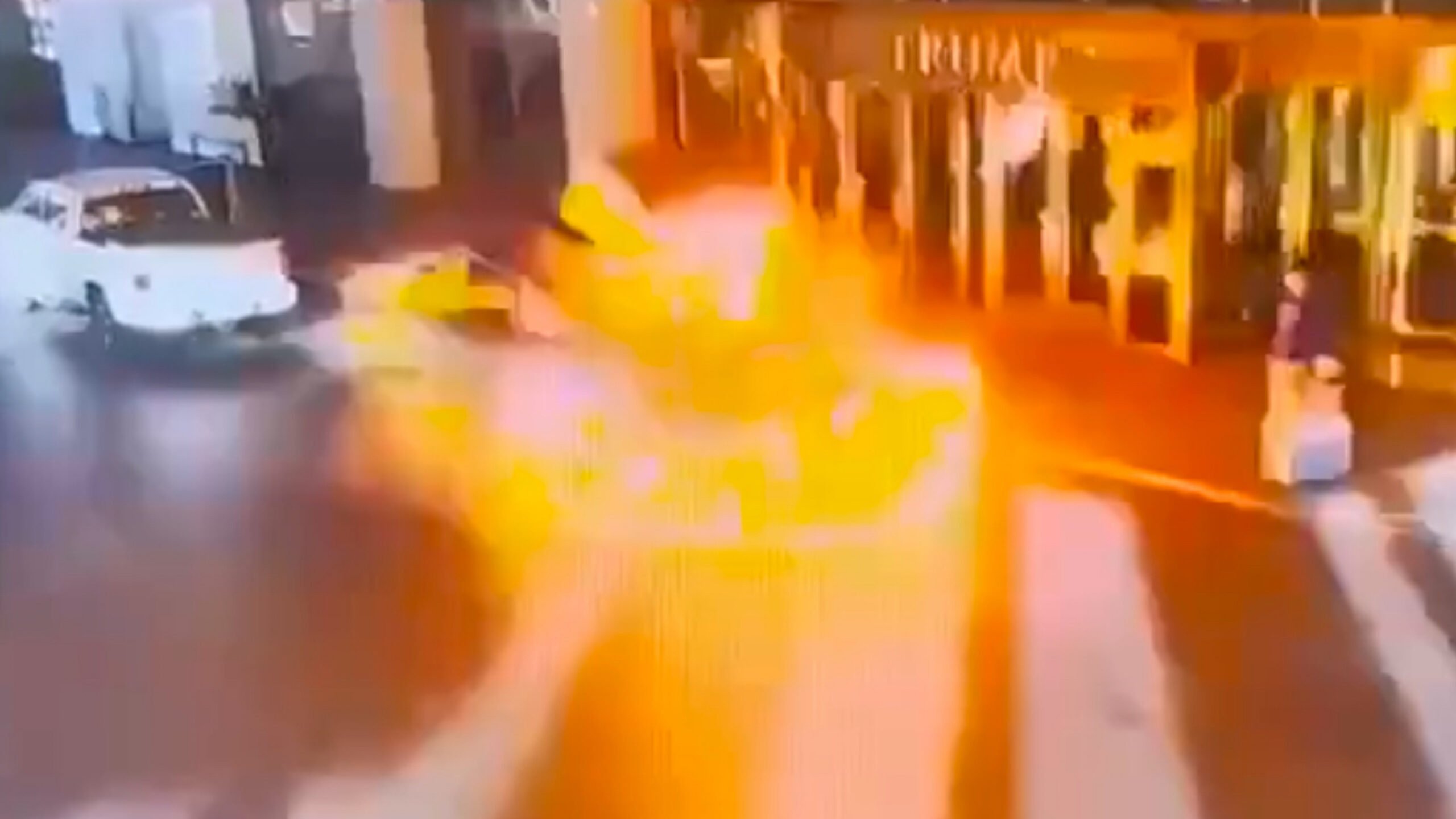 Tesla Cybertruck explosion sparks terror investigation outside Trump hotel in Las Vegas (Video) Tesla Cybertruck explosion sparks terror investigation outside Trump hotel in Las Vegas (Video)