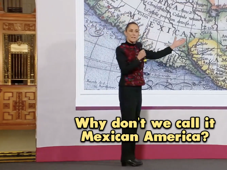 Mexican President Claudia Sheinbaum hits back at Donald Trump's 'Gulf of the Americas' proposal, suggesting 'Mexico-United States' instead Mexican President Claudia Sheinbaum hits back at Donald Trump's 'Gulf of the Americas' proposal, suggesting 'Mexico-United States' instead