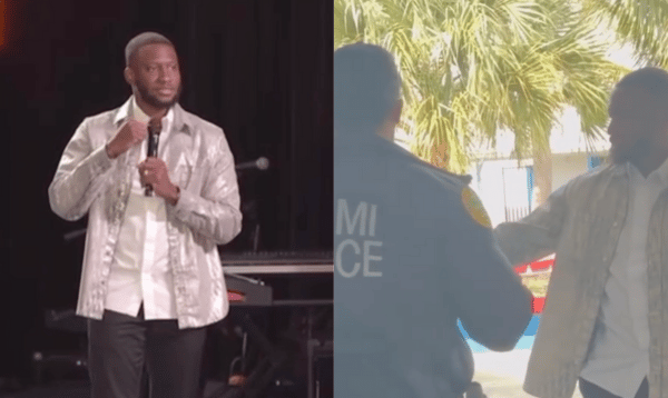 Prophet EJ Newton detained on suspicion of kidnapping parents during church service (Video) Prophet EJ Newton detained on suspicion of kidnapping parents during church service (Video)