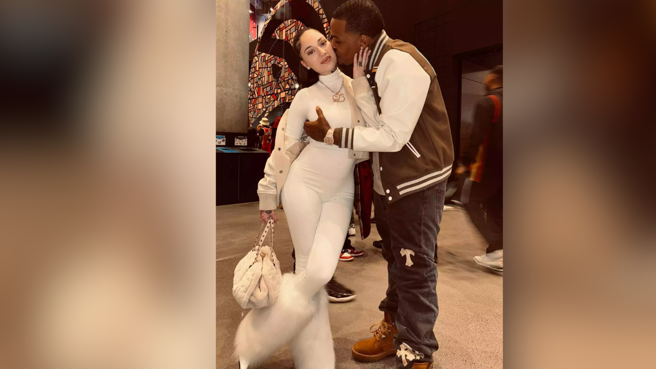 Bhad Bhabie's little dad Le Vaughn reportedly filmed at the Los Angeles strip club Bhad Bhabie's little dad Le Vaughn reportedly filmed at the Los Angeles strip club