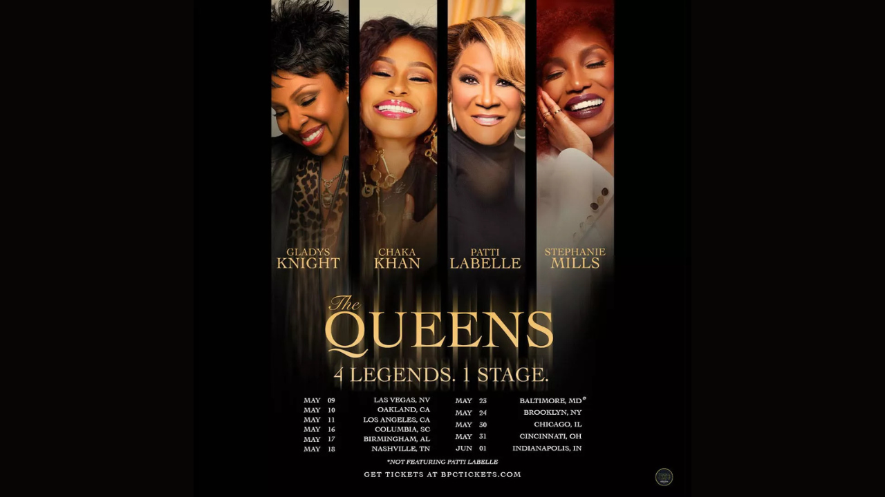 Gladys Knight, Chaka Khan, Patti Labelle and Stephanie Mills announce “Queen Band” Gladys Knight, Chaka Khan, Patti Labelle and Stephanie Mills announce “Queen Band”