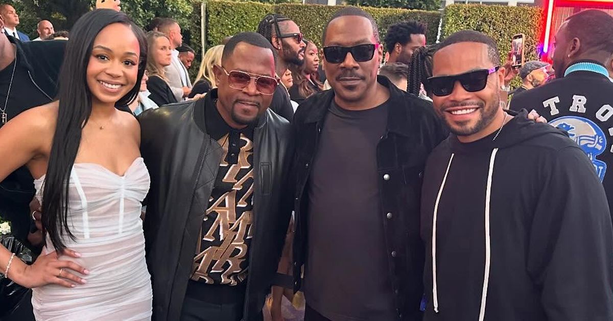 Eddie Murphy reveals his son Eric and Martin Lawrence's daughter Jasmin get married secretly Eddie Murphy reveals his son Eric and Martin Lawrence's daughter Jasmin get married secretly