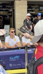 Hertz Jota Cadillac gives fans a chance to fall behind the steering wheel at Lone Star Le Mans